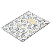 Carnet Custom Elegant Marine Oysters (Côté gauche)