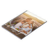 Carnet Custom Family Photo – Personalized Last Name  (Côté gauche)