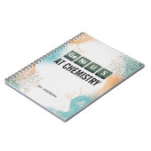 Carnet Custom Genius Periodic Table Chemistry Student (Côté gauche)