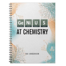 Custom Genius Periodic Table Chemistry Student