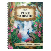 Carnet Custom Gift Pure Worship 2025 JW Spiral (Devant)