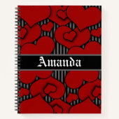 Carnet Custom Gothic Hardcover Notebook (Devant)