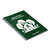 Carnet Custom Green Forest House Real Estate Company (Côté Droit)