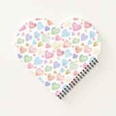 Carnet Custom Heartbeat Photo Notebook - Personalized Dat (Dos)