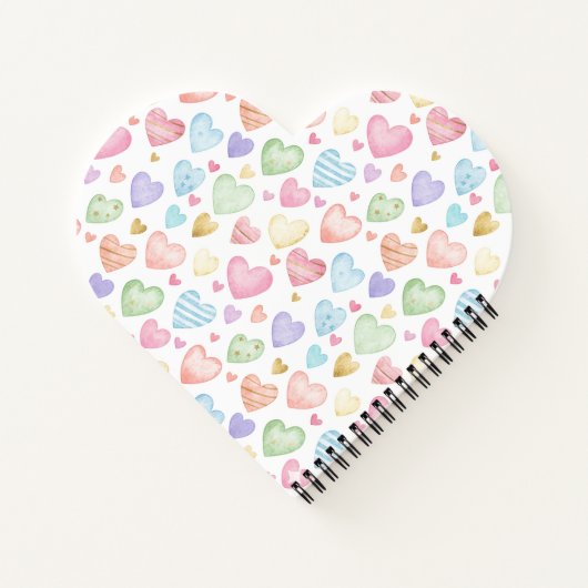 Carnet Custom Heartbeat Photo Notebook - Personalized Dat (Dos)