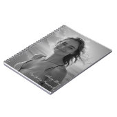 Carnet Custom Her Portrait – Simple Photo Gift for Her (Côté gauche)