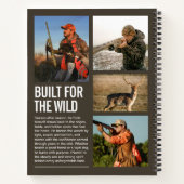 Carnet Custom HUNTER Magazine Cover Journal, Hunter Gift (Dos)