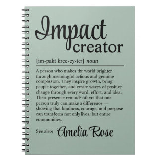 Carnet Custom Impact Creator Definition Appreciation