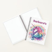 Carnet Custom Kids Sketch Unicorn (Intérieur)