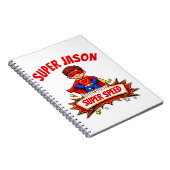 Carnet Custom Kids Superhero Name & Superpower (Côté Droit)