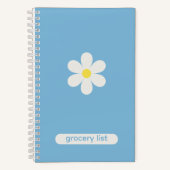 Carnet Custom Kitchen Organization Daisy Floral (Recto)