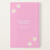 Carnet Custom Kitchen Organization Daisy Floral Notebook (Verso)
