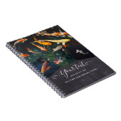 Carnet Custom KOI FISH Photo Collage Cadeau Cadeau Pour H (Côté Droit)