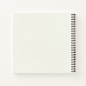 Carnet Custom Little Joy Les enfants disent Keepsaké Jour (Dos)