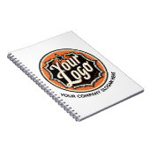 Carnet Custom Logo and Text Business (Côté Droit)