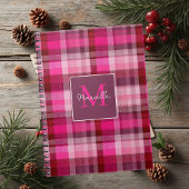 Carnet Custom Monogram Gingham Style Pattern