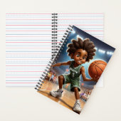 Carnet Custom Name Center Court (À l'intérieur)