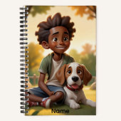 Carnet Custom Name Dog Pal  (Recto)