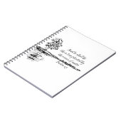 Carnet Custom Name Encouraging Scripture Psalm 1:3 (Côté gauche)