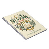 Carnet Custom Name Ex Libris Reading Is My Ritual (Côté Droit)