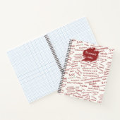 Carnet Custom Name Medical Anatomy Doodle Pattern Noteboo (Intérieur)