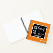 Carnet Custom Orange Senior Class 2021 High School  (Intérieur)