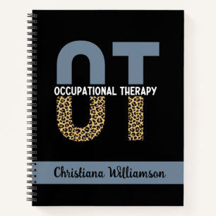 Carnet Custom OT Occupation Thérapie OT Cadeaux étudiants