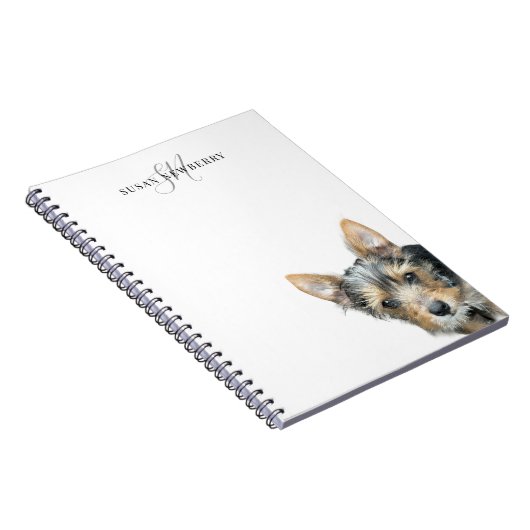 Carnet Custom Pet Personalized Monogram (Côté Droit)