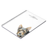 Carnet Custom Pet Personalized Monogram (Côté gauche)