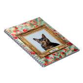 Carnet Custom Pet Portrait Notebook – Your Cat in a Frame (Côté Droit)