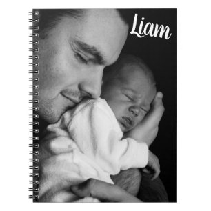 Carnet Custom photo and name notebook personalized