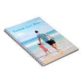 Carnet Custom Photo and Text - Your Own Design - Best DAD (Côté Droit)