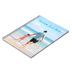 Carnet Custom Photo and Text - Your Own Design - Best DAD