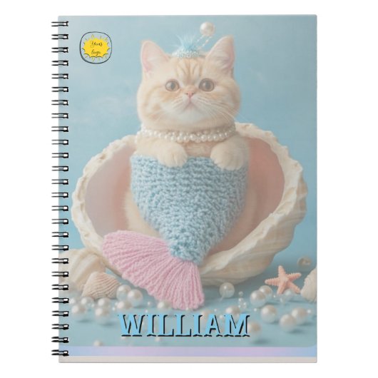 Carnet Custom photo cat pet  notebook (Devant)