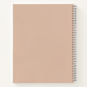 Carnet Custom Professional Notebook Modern Pink (Dos)