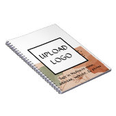 Carnet Custom Salon Logo Notebook for Hair Stylist, Nail (Côté Droit)