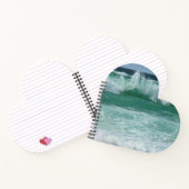 Carnet Custom Seascape Beach Modèle de la mer des vagues (Intérieur)