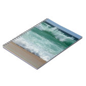 Carnet Custom Seascape Beach Plage Bord de mer Vagues ten (Côté gauche)