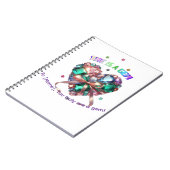 Carnet Custom She Is A Gem Heart Gemstone Gift (Côté gauche)