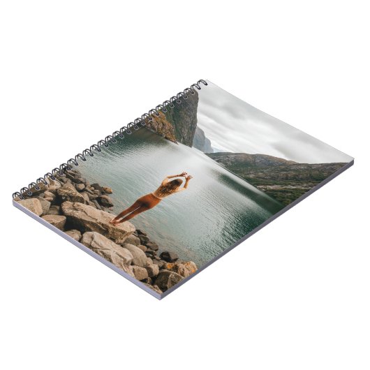 Carnet Custom Spiral Photo Notebook (Côté gauche)