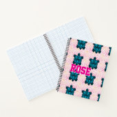 Carnet Custom Tropical Turtle Floral Pattern Seamless  (Intérieur)