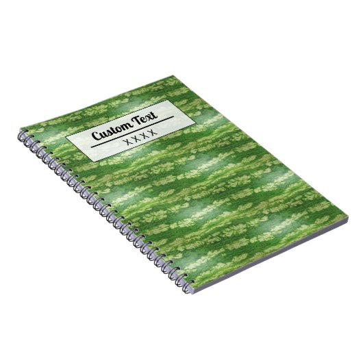 Carnet Custom Watermelon Skin Texture Pattern (Côté Droit)