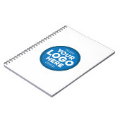 Carnet Customisez votre texte ou votre logo ici (Côté gauche)