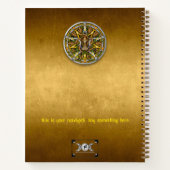 Carnet Customizable 8.5 x 11 Lughnasadh Harvest Notebook (Dos)