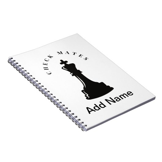 Carnet Customizable Chess Notebook (Côté Droit)