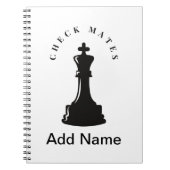 Carnet Customizable Chess Notebook (Devant)