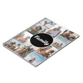 Carnet Customizable family pictures (Côté gauche)