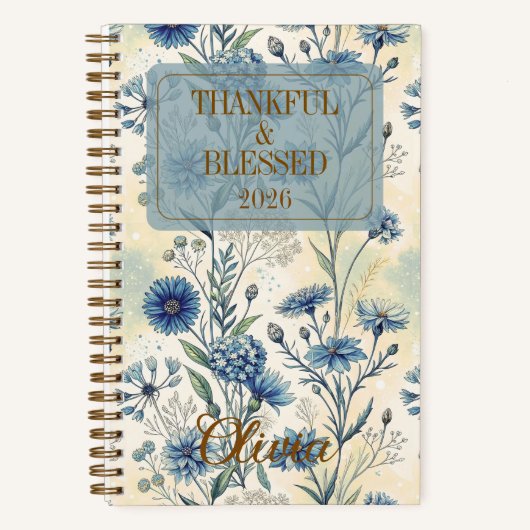 Carnet Customizable Gratitude Affirmations for Women (Recto)