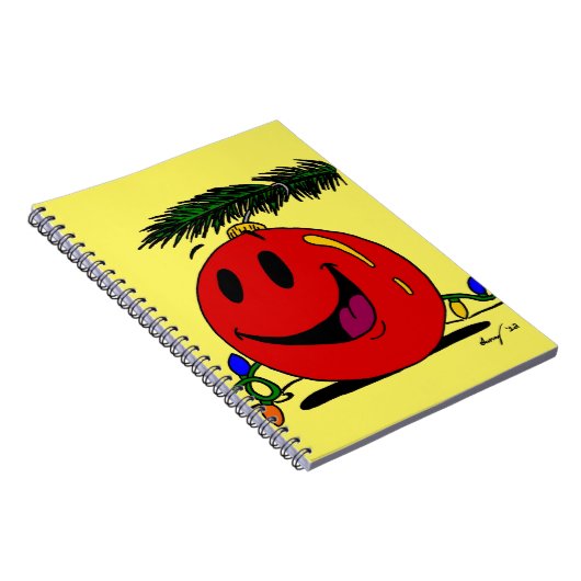 Carnet Customizable Happy Ornament Notebook  (Côté Droit)