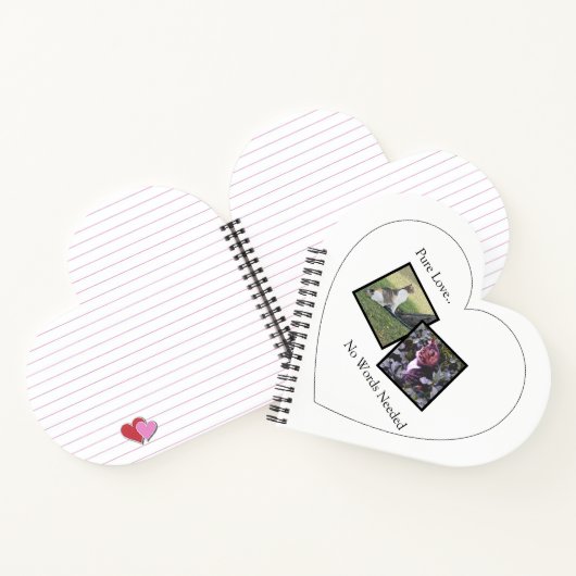 Carnet Customizable Heart Shaped Pet Notebook (Intérieur)